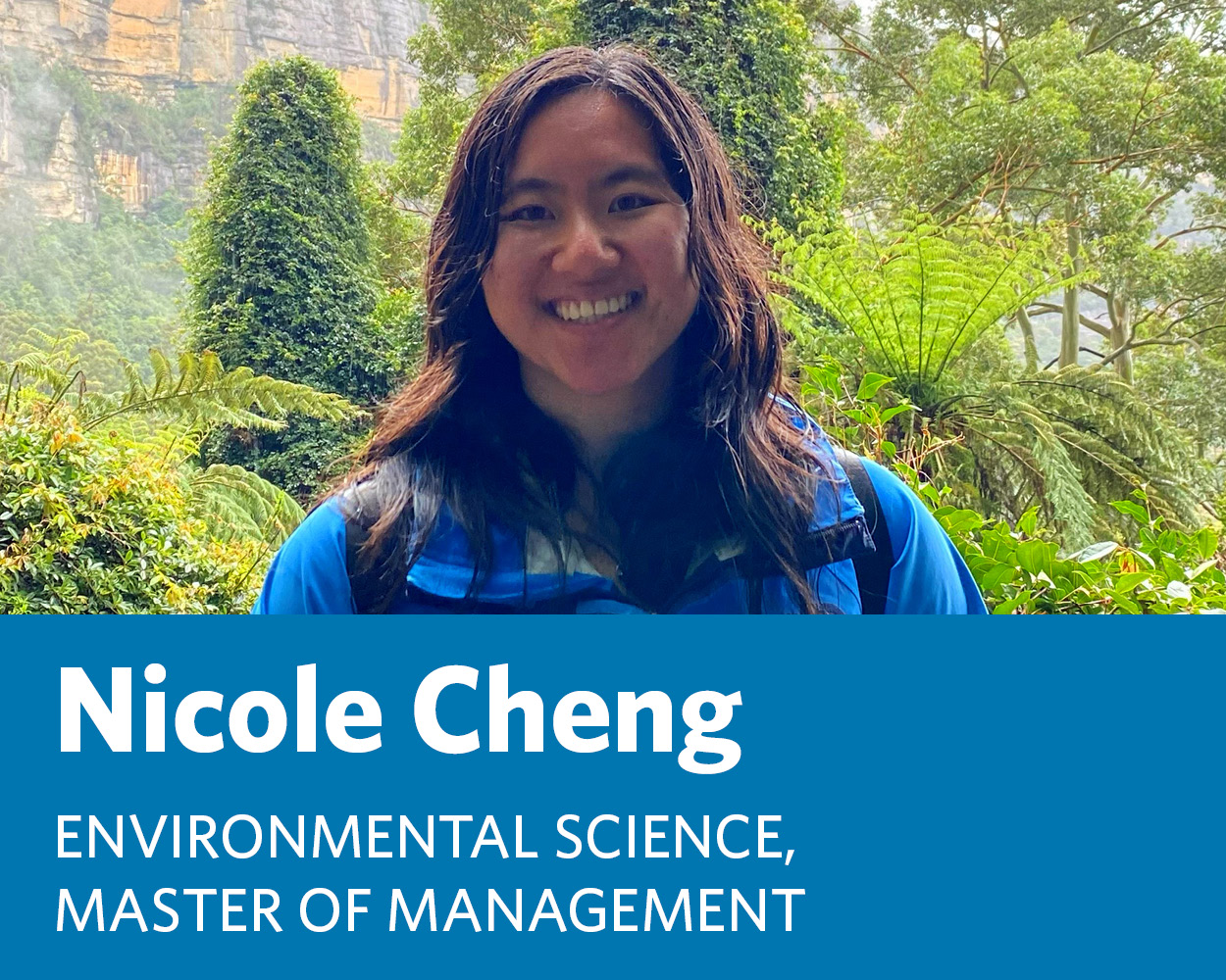 Nicole Cheng: Environmental Science
